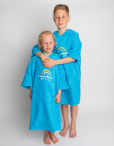 Time & Tide Towelling Robe for Kids - Cotton Hooded Poncho Towel Changing Robe